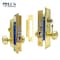 Ecs Hardware Durable Heavy Duty Mortise Knob Lock US3 Polished Brass, 2-3/4 in Larger Backset, Left Handed ECSH-ML234-PB-SC1-LH - alternate 2