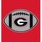 Coverking Universal Seat Cover Print 1pc, Ultimate Suede, Georgia Football, w/ Black Interlock Backing USCSELA310 - alternate 2