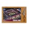 Picnic Time Family Of Brands NCAA Texas A&M Aggies Icon Glass Top Cutting Board & Knife Set 910-00-505-566-0 - alternate 1
