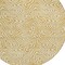 Homeroots 8' Gold And Ivory Round Abstract Washable Indoor Outdoor Area Rug 599714 - alternate 6