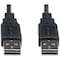 Tripp Lite Reversible USB Cable, Black, 3 ft. UR020-003 - alternate 1