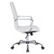 Leisuremod Harris High-Back Faux Leather Office Chair, White HOT19WL - alternate 4
