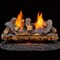 Duluth Forge Ventless Liquid Propane Gas Log Set - 24 in. Split Oak, 33,000 BTU, Remote Control DLS-L24R-1 - alternate 1