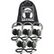 Hamiltonbuhl Sack-O-Phones 5 SC7V Deluxe Headphones w/ Volume Control in a Carry Bag SOP-SC7V - alternate 1