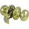 Prosource Passage Knob, Metal, Polished Brass, 2-3/8 to 2-3/4 in Backset, 1-3/8 to 1-3/4 in Thick Door TF730V-PS - alternate 1