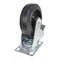 Vestil Rubber Swivel With Total Brake Caster 6 In. Diameter 2 In. Width 507 Lb. Capacity Black CST-VE-6X2MR-SWTB - alternate 5