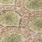 Homeroots 8' Olive Green And Fern Green Round Medallion Washable Indoor Outdoor Area Rug 587796 - alternate 4
