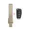 Aks Keys 2005 - 2015 Audi Remote Flip Key Blade BL-AUDI-04 - alternate 1