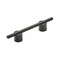 Amerock Transcendent 3-3/4 in 96 mm Center-to-Center Matte Black Cabinet Pull BP741496MBMB - alternate 1