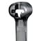 Panduit Cable Tie, 15 in L, 4 in Max Bundle Dia., Black, Nylon 6/6, 120 lb Strength, 250 PK BT4LH-TL0 - alternate 2