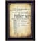 Homeroots Father Says 1 Black Framed Print Wall Art 415699 - alternate 1
