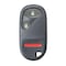 Aks Keys 2001 - 2007 Honda Civic Pilot Keyless Entry 3 Buttons FCC# NHVWB1U523 / NHVWB1U521 RC-HONDA-25C - alternate 1