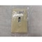 Hubbell Wallplates and Accessories Toggle Cover Ivory NP1I - alternate 2