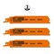 Cmt RECIPROCATING SAW BLADES for METAL (CARBIDE) 6inx 8TPI (3-PCS.) JS955CHM-3 - alternate 2