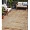 Homeroots 5' X 8' Copper And Terra Cotta Abstract Washable Indoor Outdoor Area Rug 605579 - alternate 1