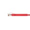 Monoprice Cat6A Ethernet Patch Cable - Bendable UTP 28AWG 2ft Red 49025 - alternate 2
