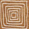 Homeroots 5' X 8' Copper And Ivory Geometric Washable Indoor Outdoor Area Rug 600775 - alternate 6