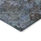 Homeroots 3' X 5' Teal Blue And Charcoal Floral Washable Indoor Outdoor Area Rug 604162 - alternate 5