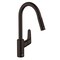 Hansgrohe Focus HighArc Kitchen Faucet, 2-Spray Pull-Down, 1.75 GPM in Matte Black 04505670 - alternate 1