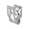 Auveco GM Interior Panel Fastener Clip, 15PK 22477 - alternate 1