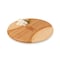 Picnic Time Family Of Brands NCAA LSU Tigers Home Run! Baseball Cheese Board - Novelty Charcuterie Board 894-00-505-293-0 - alternate 2
