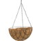 Best Garden 14'' Steel Rod Black Powder Coat Hanging Plant Basket HB1301-14-5 - alternate 3