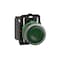 Schneider Electric Illuminated Push Button, Flush, Momentary Action, Not Applicable Release, Illuminated, Green XB5AW33B5 - alternate 1
