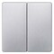 Siemens DELTA i-system aluminum-metallic Rocker switch for series/double two-way switch 5TG6245 - alternate 1