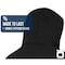 Oberon Hi-Vis 100% FR/Arc-Rated 12 oz Cotton Fleece Hoodie, Zipper Closure, Detachable Hood, Black, M ZFC207-M - alternate 4