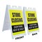 Signmission Store Closing, A-Frame & 2 Decals Installed, Heavy-Duty Plastic Frame SBHD-D-2436-Store Closing - alternate 4