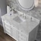 James Martin Vanities 48" S Vanity, Bright White w/Victorian Silver Top w/FreePower Wireless Charger 157-V48-BW-FVSL - alternate 5