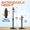 Delton 360 Degree Webcam Stand, Camera Stand for Video Calls/Streaming/Recording - Black T301 - alternate 8