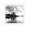 Homeroots Lakeside Pines White Framed Print Wall Art 529602 - alternate 4