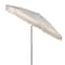 Picnic Time Family Of Brands Summerland 6.5 ft. Portable Beach Umbrella, Driftwood 816-01-359-000-0 - alternate 3