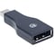 Manhattan - Strategic MINI DISPLAYPORT MALE TO DISPLAYPORT FEMALE, ADAPTER, BLACK 354141 - alternate 5
