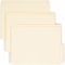 Smead Folder 8-1/2 x 11", 1/2-Cut, Manila, 100PK 24128 - alternate 2