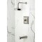 Kingston Brass Single-Handle Pressure Balanced Tub and Shower Faucet, Brushed Nickel KB5898NDL - alternate 4