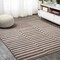 Jonathan Y Sukie Modern Offset Stripe Brown/Beige 3 ft. x 5 ft. Indoor/Outdoor Area Rug SMB133B-3 - alternate 5