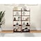 International Concepts Lean To Shelf Units with 5 Shelves, Set of 2 Pieces, Espresso K-SH581-2660-2 - alternate 3
