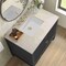 James Martin Vanities Myrrin 36" Vanity, Carbon Oak, w/ 3 CM Siberian Silestone Top 485-V36-CBO-3SFR - alternate 7