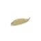 Homeroots 10in Gold Cast Iron Leaf Vanity Tray 483142 - alternate 5