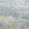Homeroots 5' X 8' Blue Green And Ivory Abstract Washable Indoor Outdoor Area Rug 604572 - alternate 4