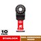 Diablo Demo Demon Amped 1-3/4 in. L X 1-1/4 in. W Carbide Oscillating Blade Nail-Embedded Wood 10 pk DOS125CW10 - alternate 4