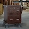 Gerstner 5-Drawer Dark Oak Roller Cabinet GI-R24-D - alternate 8