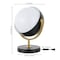 Jonathan Y Orion 12" Modern Contemporary Adjustable Rotating Globe w/Sliding Diffuser Shield LED Table Lamp, Bla JYL6019A - alternate 5