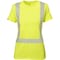 Ironwear Elastex Women's Class 2 Hi Vis Short Sleeve T-Shirt with GeoFlect Tape, Lime, Medium 7102-L-MD - alternate 1