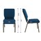 Flash Furniture 18.5"W Stacking Church Chair in Navy Blue Fabric, 4PK 4-XU-CH-60096-NVY-DOT-GG - alternate 5