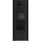 Vdomdoors Aluminum Door Iron 0101 Black Entry Steel Metal Classic Painted 36 x 94 (36 x 80+14)-Left Inswing IRON0101EXD-BLK-W36xH80+14-LH-I - alternate 1