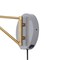 Jonathan Y Lynn 15 in. Swing Arm 1-Light Modern Midcentury Iron USB Charging Port LED Sconce, Grey/Brass Gold JYL1300C - alternate 8