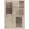 Homeroots 5' X 8' Brown And Taupe Geometric Washable Indoor Outdoor Area Rug 631928 - alternate 6